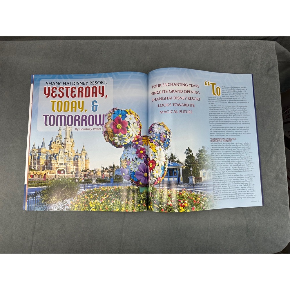 Disney Twenty Three Magazine Fall 2020 D23 65 Years Disney Theme Parks - Picture 6 of 6